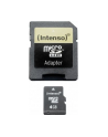 Intenso microSD 4GB 5/21 Class 4 +Adapter - nr 15