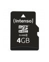 Intenso microSD 4GB 5/21 Class 4 +Adapter - nr 28
