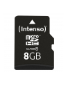 Intenso microSD 8GB 5/21 Class 4 +AD - nr 8