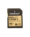 Intenso SD 16GB 10/45 Secure Digital UHS-I - nr 11