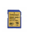 Intenso SD 16GB 10/45 Secure Digital UHS-I - nr 6