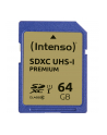 Intenso SD 64GB 10/45 Secure Digital UHS-I - nr 12