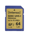 Intenso SD 64GB 10/45 Secure Digital UHS-I - nr 6