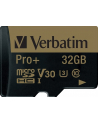 Verbatim Pro+ 32 GB microSDHC UHS Speed Class 3 - nr 19