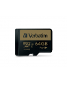 Verbatim Pro+ 64 GB microSDXC - UHS Speed Class 3 - nr 10
