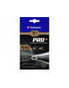 Verbatim Pro+ 64 GB microSDXC - UHS Speed Class 3 - nr 5