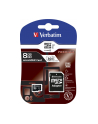 Verbatim microSD 8GB +1Ad Cl10 SDHC - nr 5