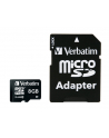 Verbatim microSD 8GB +1Ad Cl10 SDHC - nr 9