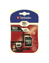 Verbatim microSD 16GB + adapter Cl10 SDHC - nr 15