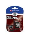 Verbatim microSD 16GB + adapter Cl10 SDHC - nr 24