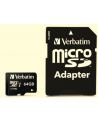 Verbatim microSD 64GB + adapter Cl10 SDHC - nr 16