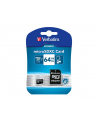 Verbatim microSD 64GB + adapter Cl10 SDHC - nr 19