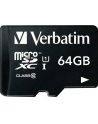 Verbatim microSD 64GB + adapter Cl10 SDHC - nr 26
