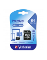 Verbatim microSD 64GB + adapter Cl10 SDHC - nr 44