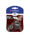 Verbatim microSD 64GB + adapter Cl10 SDHC - nr 9