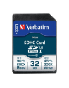 Verbatim Pro 32GB SDHC UHS Speed Class 3 - nr 16