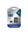 Verbatim Pro 64 GB microSDXC - UHS Speed Class 3 - nr 16