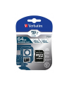Verbatim Pro 64 GB microSDXC - UHS Speed Class 3 - nr 1