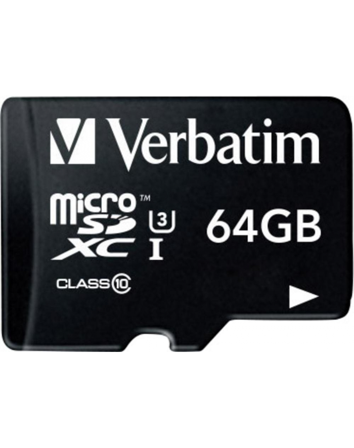 Verbatim Pro 64 GB microSDXC - UHS Speed Class 3 główny