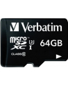 Verbatim Pro 64 GB microSDXC - UHS Speed Class 3 - nr 24