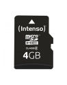 Intenso microSD 4GB 5/21 Class 4 +Adapter - nr 10