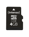 Intenso microSD 4GB 5/21 Class 4 +Adapter - nr 13
