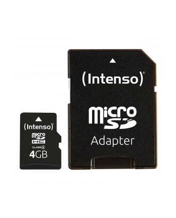 Intenso microSD 4GB 5/21 Class 4 +Adapter