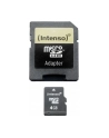 Intenso microSD 4GB 5/21 Class 4 +Adapter - nr 46