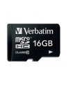 Verbatim microSD 16GB + adapter Cl10 SDHC - nr 16