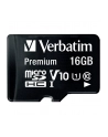 Verbatim microSD 16GB + adapter Cl10 SDHC - nr 32