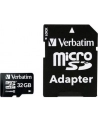 Verbatim microSD 32GB + adapter Cl10 SDHC - nr 55