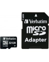 Verbatim microSD 32GB + adapter Cl10 SDHC - nr 60