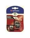 Verbatim microSD 64GB + adapter Cl10 SDHC - nr 16