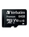 Verbatim microSD 64GB + adapter Cl10 SDHC - nr 29