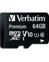 Verbatim microSD 64GB + adapter Cl10 SDHC - nr 48