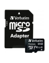 Verbatim microSD 64GB + adapter Cl10 SDHC - nr 51