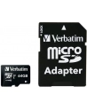 Verbatim microSD 64GB + adapter Cl10 SDHC - nr 52