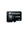 Verbatim microSD 64GB + adapter Cl10 SDHC - nr 8