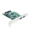 DeLOCK PCIe kontroler - 2x USB 3.0 - 2x SATA - nr 2