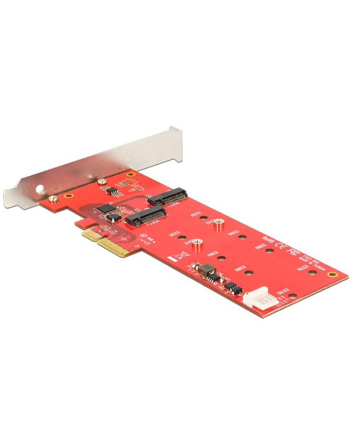 DeLOCK Karta PCI-E - 2 x wewn. M.2 NGFF - low profile główny