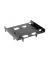 Sharkoon BayExtension black - adapter 5.25 na 4x2.5 / 2x2.5+1x3.5 - nr 57