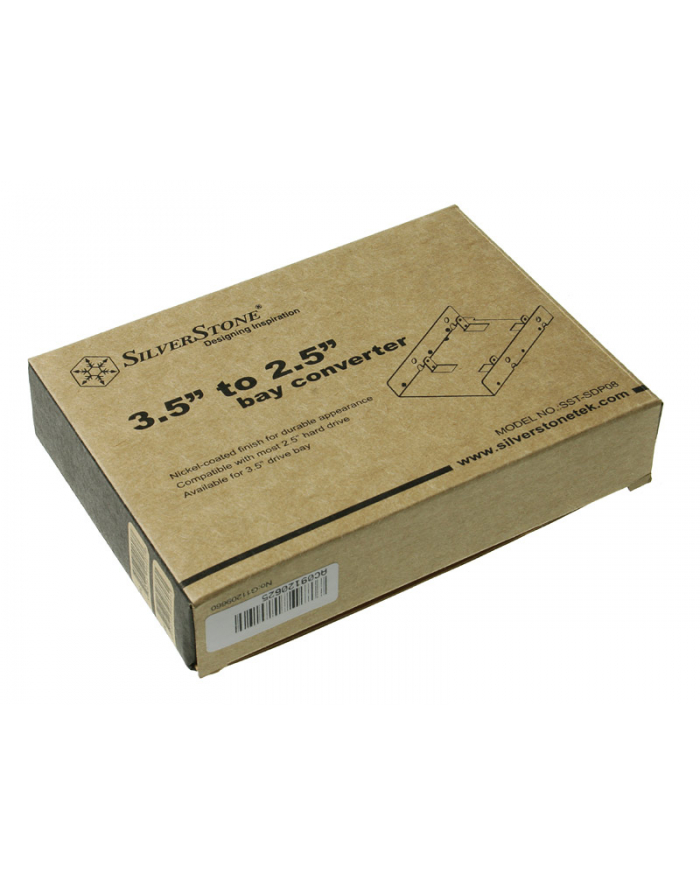 SilverStone SST-SDP08 - adapter z 3.5 cala na 2x 2.5 cala główny