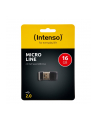 Intenso USB 16GB 6,5/16,5 Micro Line black U2 - nr 33