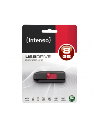 Intenso USB 8GB 6,5/28 Business Line black U2