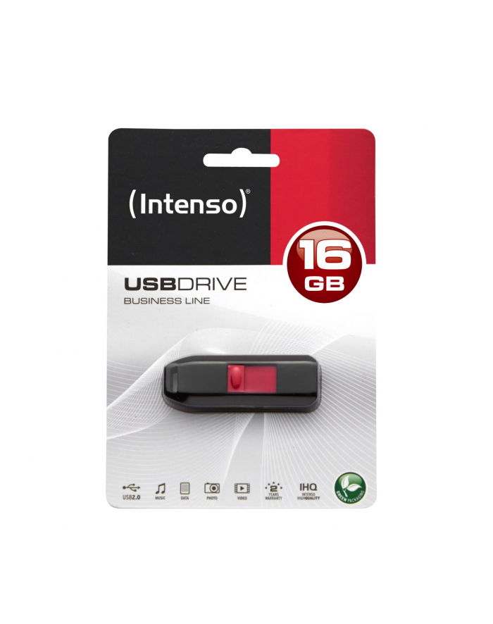 Intenso USB 16GB 6,5/28 Business Line black U2 główny
