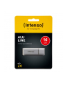 Intenso USB 16GB 6,5/28 Alu Line srebrny U2 - nr 29