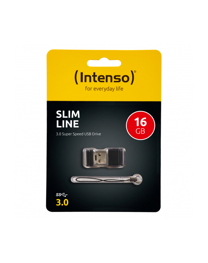 Intenso USB 16GB 20/35 Slim Line black USB 3.0 główny