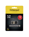 Intenso USB 16GB 20/35 Slim Line black USB 3.0 - nr 33