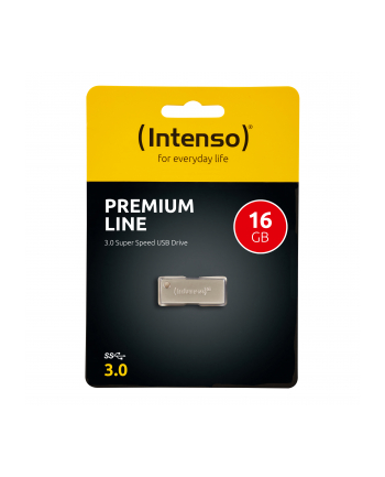 Intenso USB 16GB 20/35 Premium Line srebrny USB 3.0