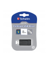 Verbatim USB 8GB 3/10 PStripe black - nr 28